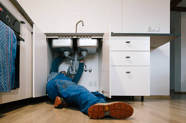 Professional Plumbing technician working in Eliot, ME
